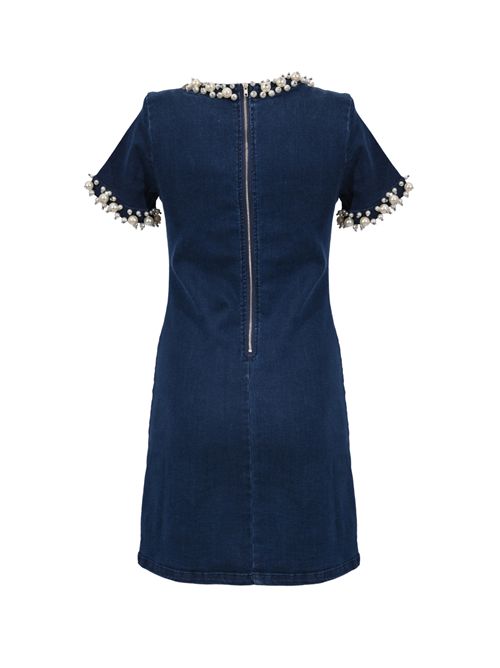 Abito in denim con perle NO SECRETS | 261NS207STONE